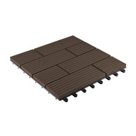 Samoa WPC burkolócsempe 11 db, indai teak