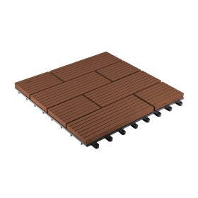 Samoa WPC burkolócsempe 2,3x30x30 cm, cseresznye