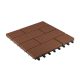 Samoa WPC burkolócsempe 2,3x30x30 cm, cseresznye