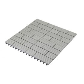 Samoa WPC burkolócsempe 2,3x30x30 cm, incana