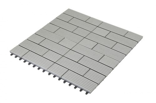 Samoa WPC burkolócsempe 2,3x30x30 cm, incana