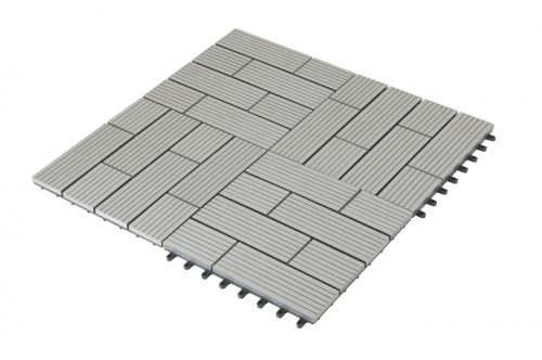 Samoa WPC burkolócsempe 2,3x30x30 cm, incana