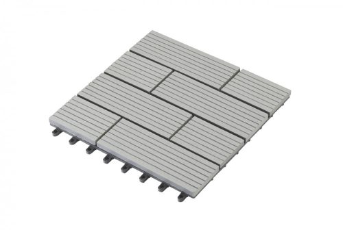 Samoa WPC burkolócsempe 2,3x30x30 cm, incana