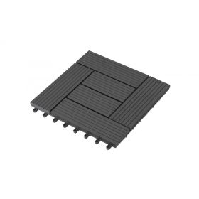 Palmyra WPC burkolócsempe, 2,3x30x30 cm, ében