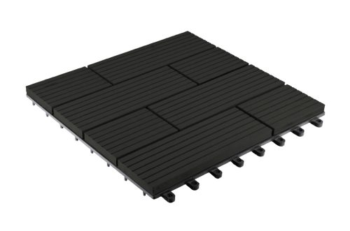 Samoa WPC burkolócsempe 11 darab, eben