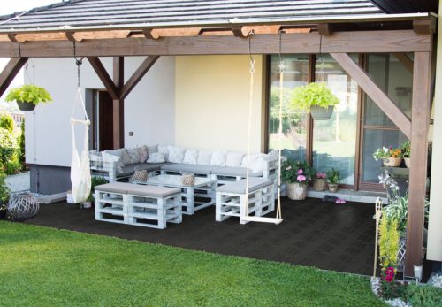 Samoa WPC burkolócsempe 11 darab, eben