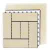 Átvezető profil WPC burkolócsempékhez, 38,5x7,5 cm sarok (jobb), cumaru
