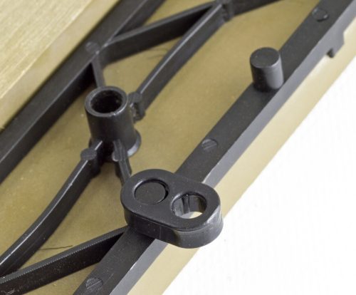 Átvezető profil WPC burkolócsempékhez, 30x7,5 cm egyenes, cumaru