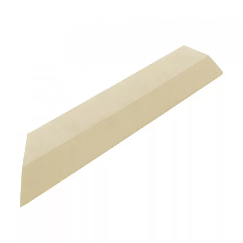 Átvezető profil WPC burkolócsempékhez, 38,5x7,5 cm sarok (bal), cumaru