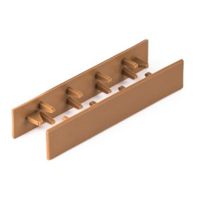 Takaró WPC burkolathoz, műanyag, Cumaru