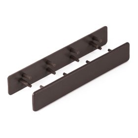 Takaró WPC burkolathoz, műanyag, Dark Wood