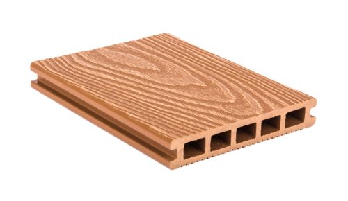 Kültéri burkolólap 2,5x14,8x400cm, Light Wood, WPC