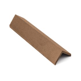 Élzáró 4,5x4,5x300 cm, WPC, light wood