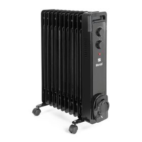 Merapi olajradiátor 2500 W, fekete