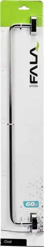 Fala törölközőtartó 600 mm Oval Króm