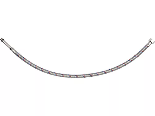 Fala flexibilis bekötőcső 3/8 col x M 10 (belső-külső) 60 cm