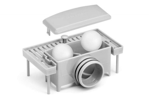 Fala fali zuhanylefolyó 600 mm Brick