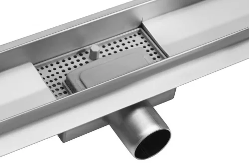 Fala zuhanylefolyó 700 mm Napo inox