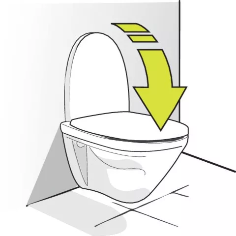 Fala wc ülőke - lecsapódásgátlós, gyorskioldóval