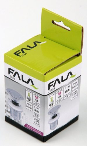 Fala mosdó lefolyó réz