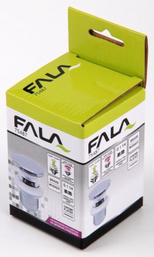 Fala mosdó lefolyó réz