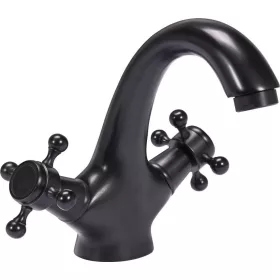 Fala mosdó csaptelep Retro Black 1