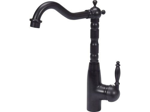 Fala mosogató csaptelep Retro Black 1