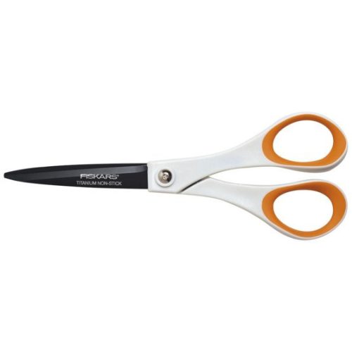 Fiskars Tapadásmentes titánium bev.olló 17cm