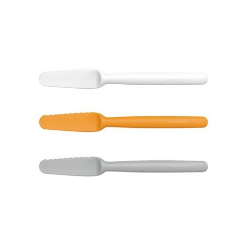 Fiskars Kenőkésszet 3db műanyag késsel (fehér, sárga, szürke)