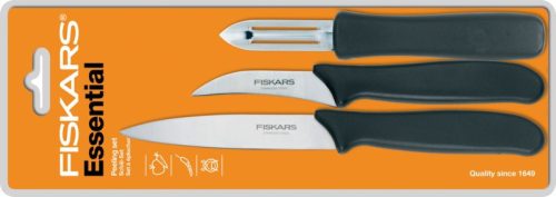 Fiskars Essential 3 db-os hámozókészlet