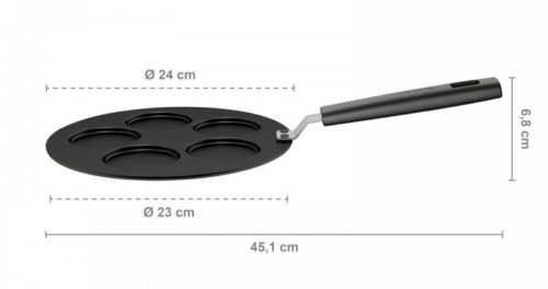 Fiskars amerikai palacsintasütő 24 cm Hard Face
