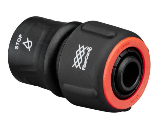Fiskars tömlő gyorscsatlakozó, 19 mm (3/4) STOP FiberComp