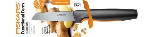 Fiskars hámozókés, egyenes (8cm) Functional Form