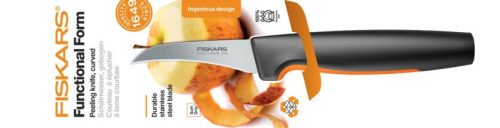 Fiskars hámozókés, hajlított (7cm) Functional Form