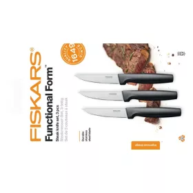 Fiskars steak késkészlet 3 db-os Functional Form