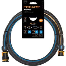 Fiskars induló tömlőszett, 13 mm (1/2 col) 1,8 m csatlakozókkal Q4