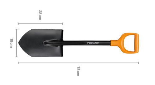 Fiskars autós ásó Solid