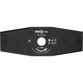 Flo fűkasza vágókés 250 mm / 25,4 mm