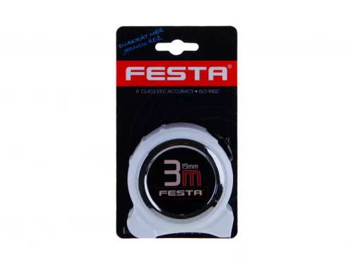 Festa mérőszalag 2 m x 16 mm erősített