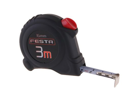 Festa mérőszalag 3 m x 16 mm, gumírozott