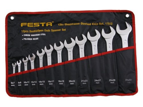 Festa villáskulcs készlet 12 részes 6-32 mm CrV