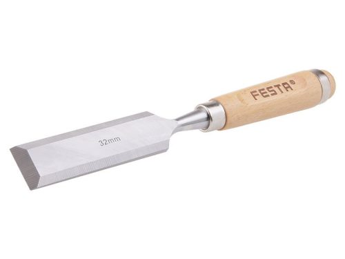 Festa favéső 32 x 290 mm fa nyéllel CrV