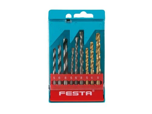 Festa fúrószár készlet fémre, kőre