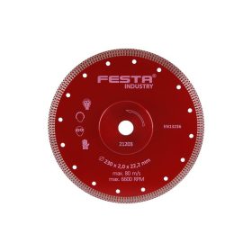 Festa gyémánt vágókorong 200 x 2,0 x 25,4 mm turbo