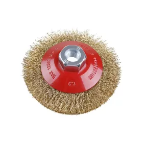 Festa döntött körkefe M14 100 x 20 mm sárgaréz bevonat