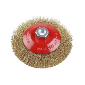 Festa döntött körkefe M14 125 x 20 mm sárgaréz bevonat