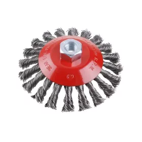 Festa döntött sodrott körkefe M14 125 mm acél