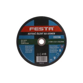 Festa vágókorong kőre 230 x 2,5 x 22,2 mm