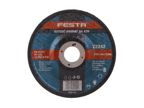 Festa tisztítókorong 125 x 6,0 x 22 mm