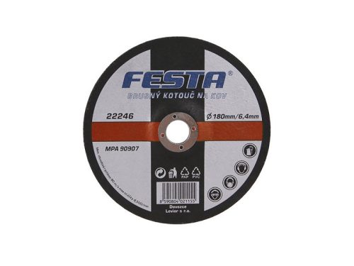 Festa Tisztítókorong fémre 180 x 6,4 x 22 mm